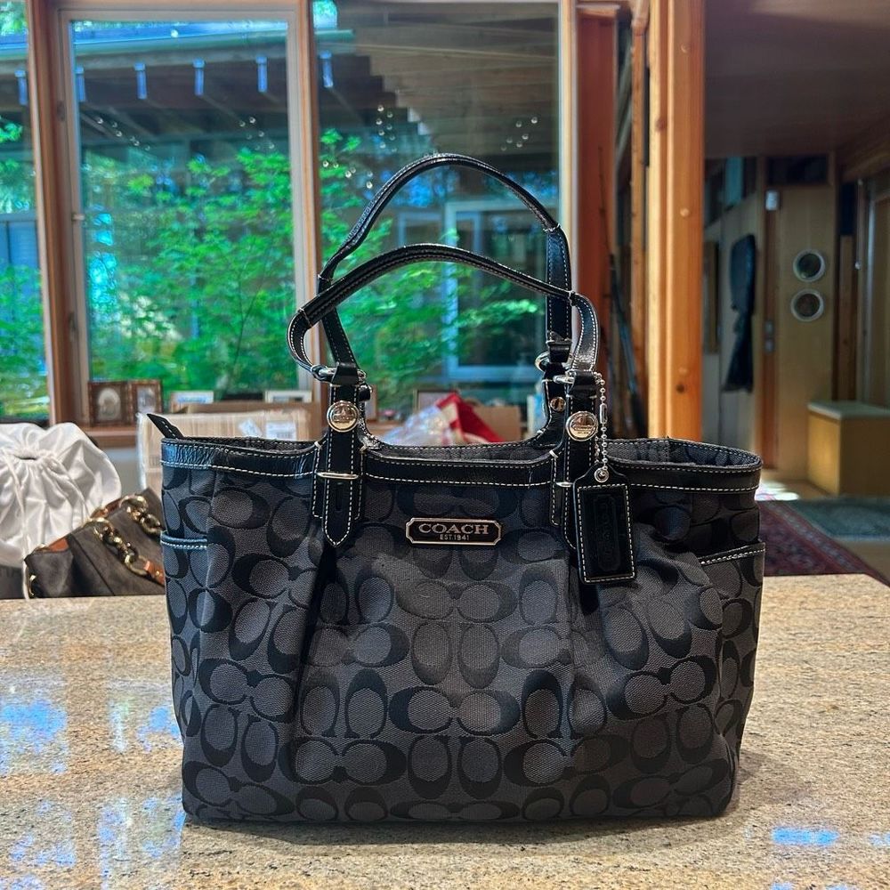 Coach Black Shoulder Bag